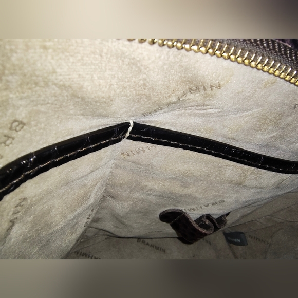 Brahmin Cocoa Tasseled Asher Tote - Picture 12 of 13